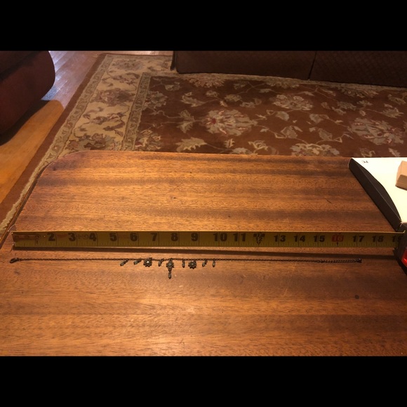 Antique Aquamarine stone & bead necklace - Picture 5 of 5